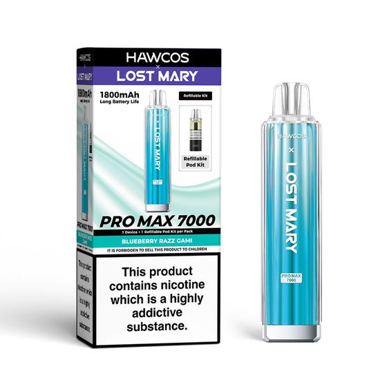 UK shop [NEW] HAWCOS×LOST MARY PRO MAX 7000 Refillable Kit-F