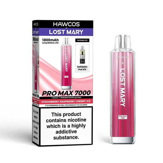 UK store [NEW] HAWCOS×LOST MARY PRO MAX 7000 Refillable Kit-F