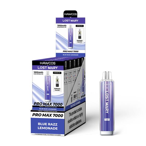 [NEW] HAWCOS×LOST MARY PRO MAX 7000 Refillable Kit-F UK wholesale