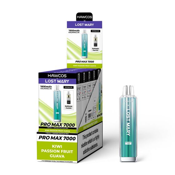 [NEW] HAWCOS×LOST MARY PRO MAX 7000 Refillable Kit-F UK wholesale