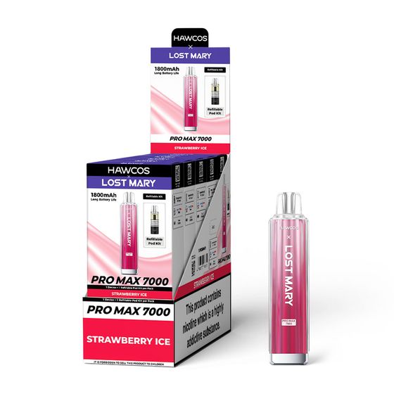 [NEW] HAWCOS×LOST MARY PRO MAX 7000 Refillable Kit-F UK supplier
