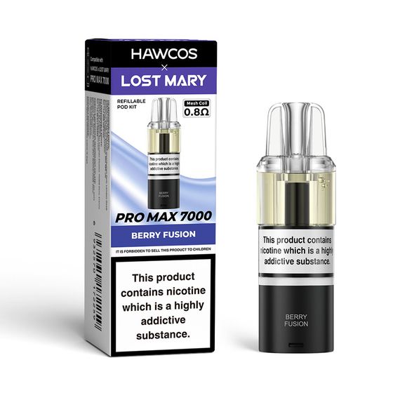 HAWCOS×LOST MARY PRO MAX 7000 Refillable Pod UK store
