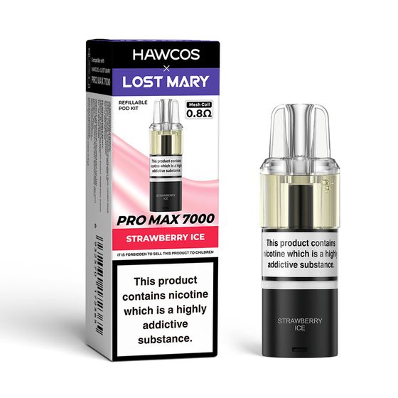 HAWCOS×LOST MARY PRO MAX 7000 Refillable Pod wholesale price