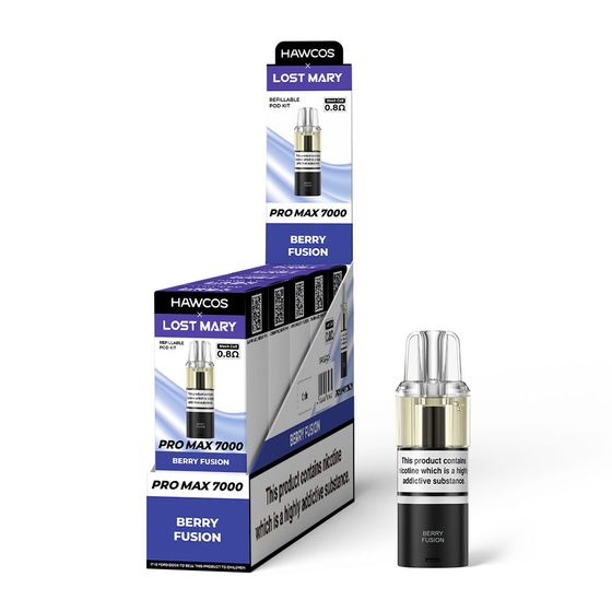 HAWCOS×LOST MARY PRO MAX 7000 Refillable Pod for wholesale