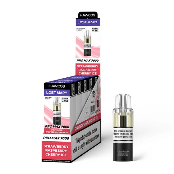 HAWCOS×LOST MARY PRO MAX 7000 Refillable Pod wholesale price