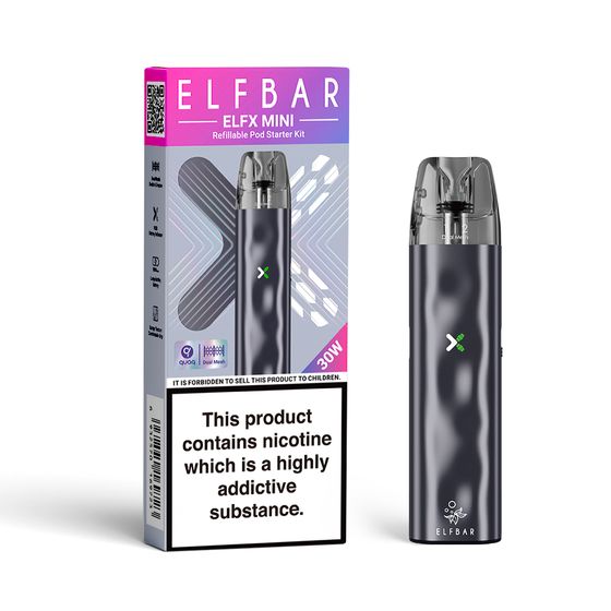wholesale ELFBAR ELFX MINI Refillable Dual Mesh Pod Starter Kit