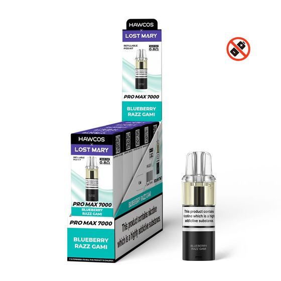for wholesale HAWCOS×LOST MARY PRO MAX 7000 Refillable Pod