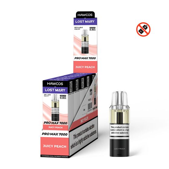 wholesale HAWCOS×LOST MARY PRO MAX 7000 Refillable Pod