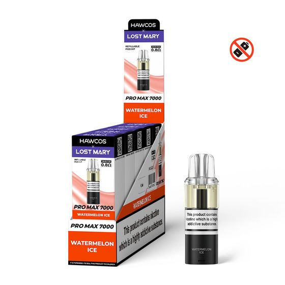 UK shop HAWCOS×LOST MARY PRO MAX 7000 Refillable Pod