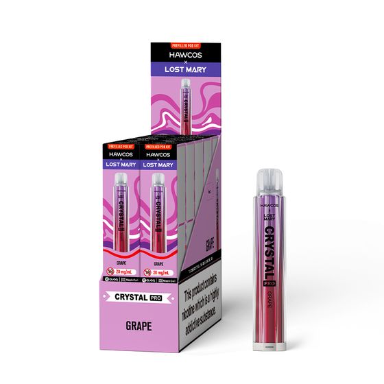 [NEW] HAWCOS × LOST MARY Crystal Pro KIT (UK) 1PC UK supplier