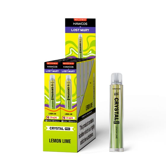 [NEW] HAWCOS × LOST MARY Crystal Pro KIT (UK) 1PC cheap