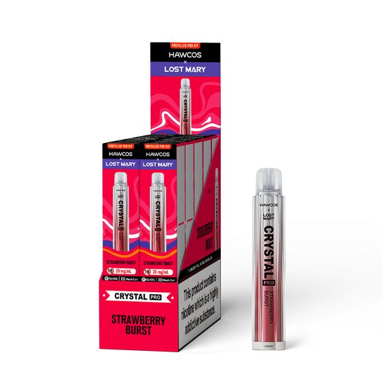 [NEW] HAWCOS × LOST MARY Crystal Pro KIT (UK) 1PC wholesale