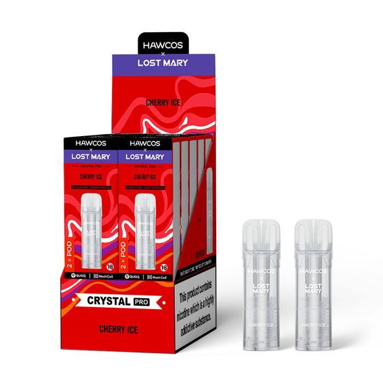 cheap HAWCOS × LOST MARY Crystal Pro Prefilled Pod 2ML × 2 (UK) 1PC