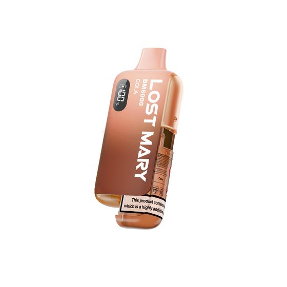 UK store [NEW] LOST MARY BM6000 Refillable Pod Kit -F (UK) 1PC