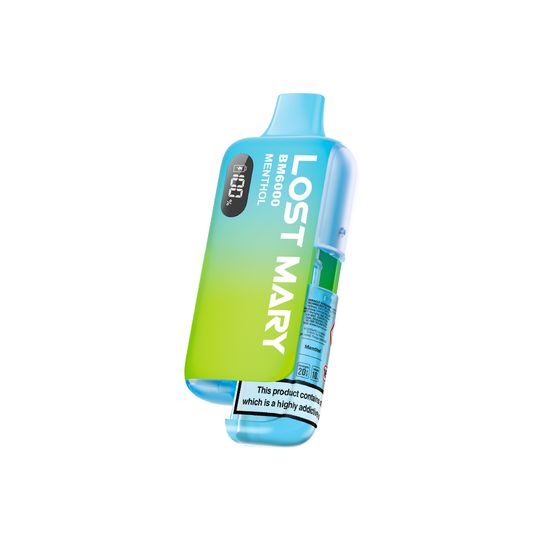 UK wholesale [NEW] LOST MARY BM6000 Refillable Pod Kit -F (UK) 1PC