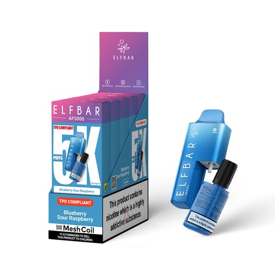 [NEW] ELFBAR AF5000 Refillable Pod Kit -A (UK) for wholesale