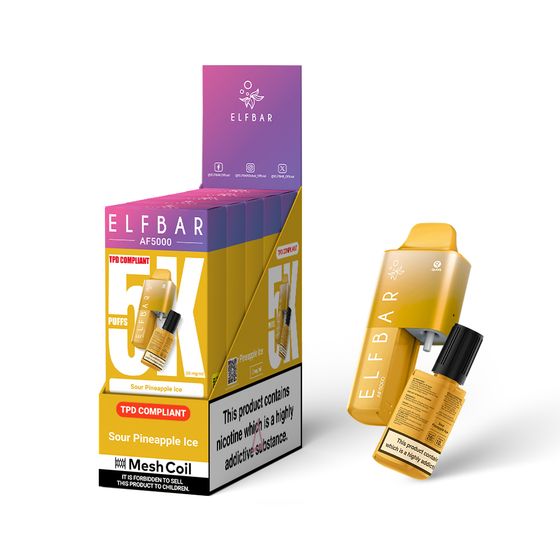 [NEW] ELFBAR AF5000 Refillable Pod Kit -A (UK) wholesale
