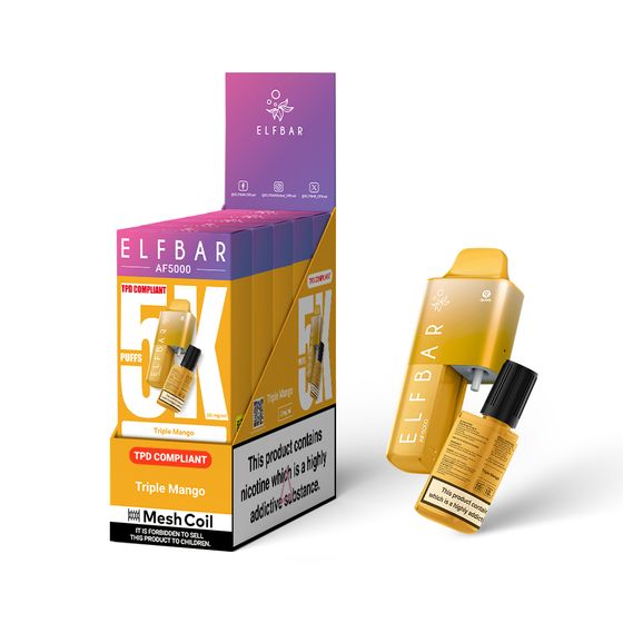 for wholesale [NEW] ELFBAR AF5000 Refillable Pod Kit -A (UK)