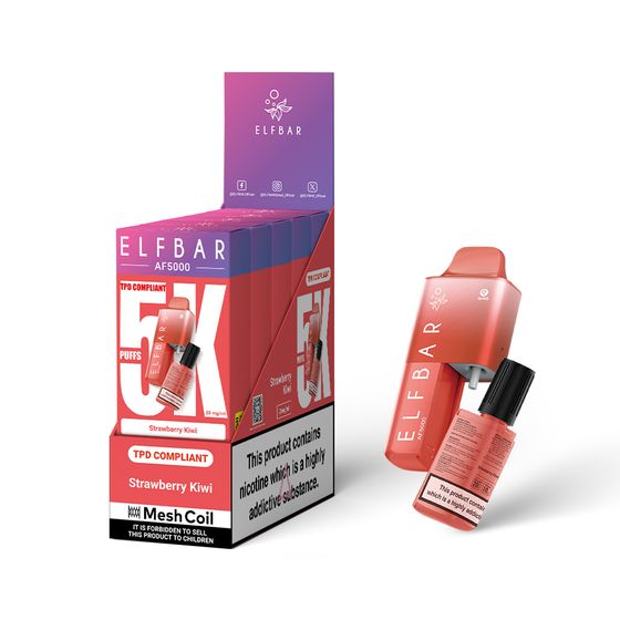 [NEW] ELFBAR AF5000 Refillable Pod Kit -A (UK) UK wholesale