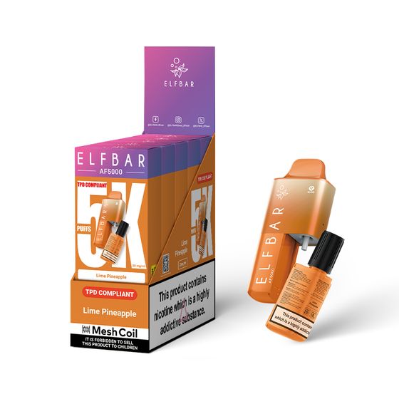 UK store [NEW] ELFBAR AF5000 Refillable Pod Kit -A (UK)