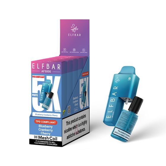 [NEW] ELFBAR AF5000 Refillable Pod Kit -A (UK) cheap
