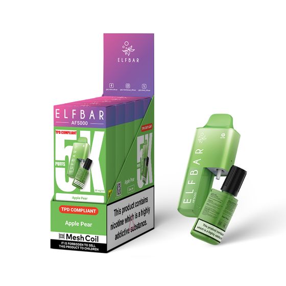 [NEW] ELFBAR AF5000 Refillable Pod Kit -A (UK) wholesale