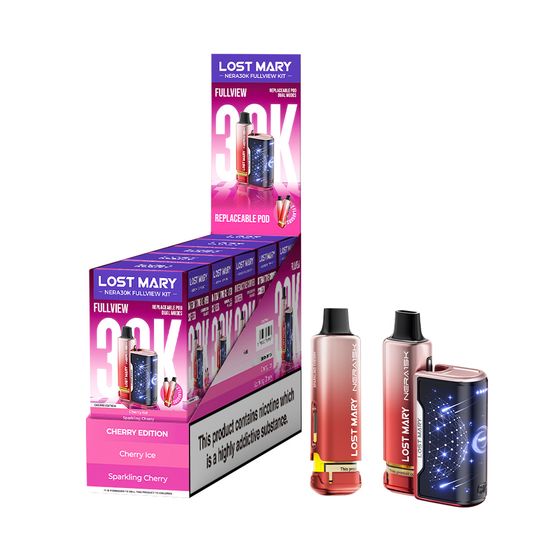 LOST MARY NERA30K FULLVIEW Refillable Pod Kit (UK) 1PC for wholesale
