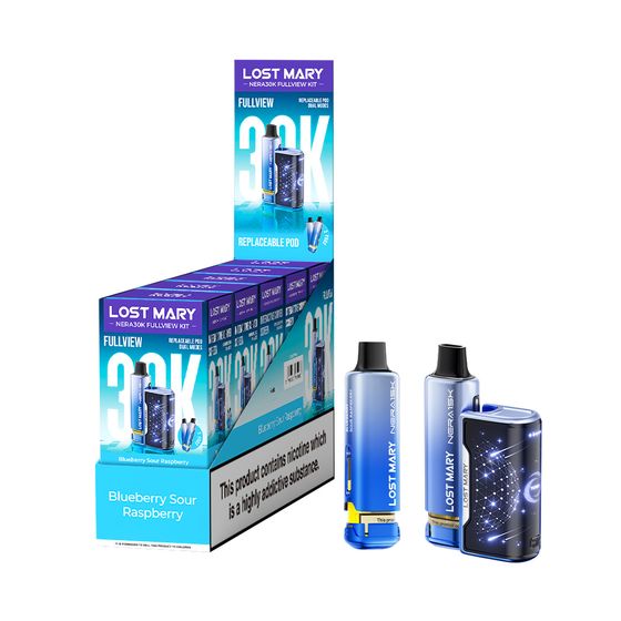 for wholesale LOST MARY NERA30K FULLVIEW Refillable Pod Kit (UK) 1PC