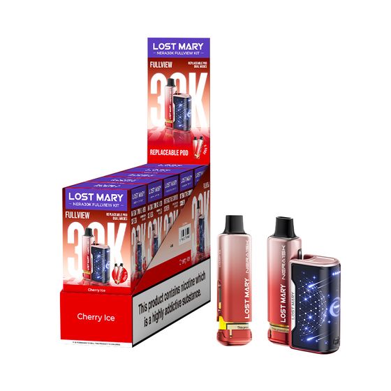 LOST MARY NERA30K FULLVIEW Refillable Pod Kit (UK) 1PC for wholesale