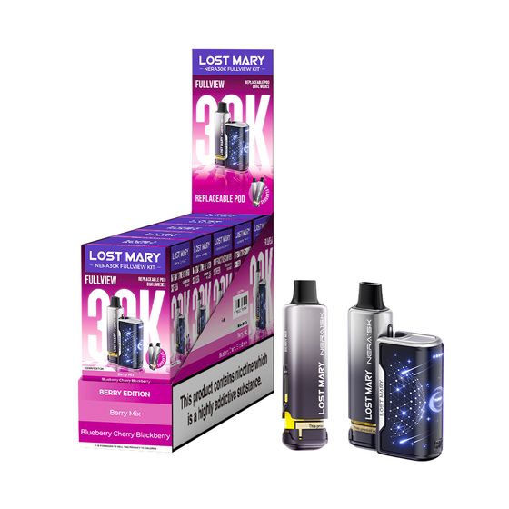 wholesale price LOST MARY NERA30K FULLVIEW Refillable Pod Kit (UK) 1PC