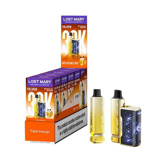 for wholesale LOST MARY NERA30K FULLVIEW Refillable Pod Kit (UK) 1PC
