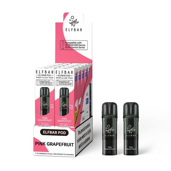 UK store ELFBAR 600 Prefilled Pod × 2 (UK) 1PC