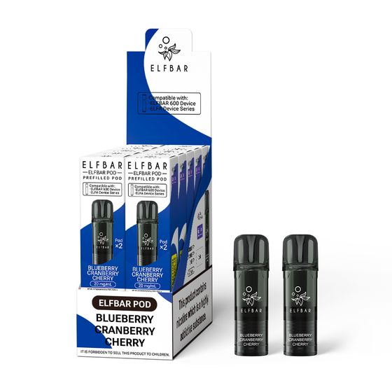 wholesale ELFBAR 600 Prefilled Pod × 2 (UK) 1PC