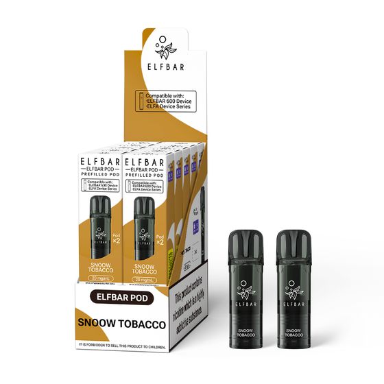 ELFBAR 600 Prefilled Pod × 2 (UK) 1PC wholesale
