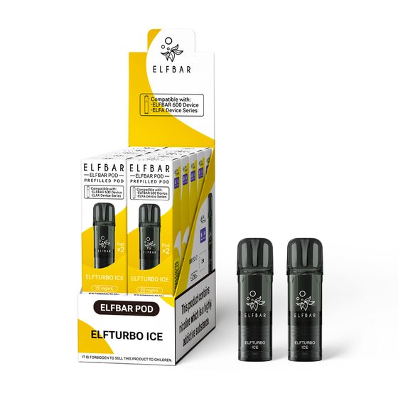 ELFBAR 600 Prefilled Pod × 2 (UK) 1PC cheap