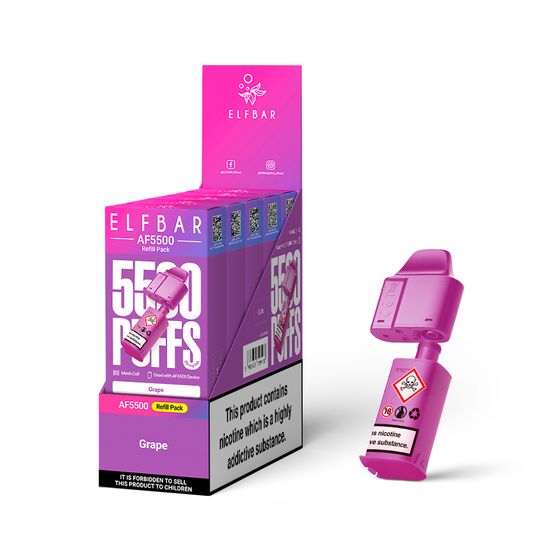 [NEW] ELFBAR AF5500 Refill Pack (UK) UK supplier