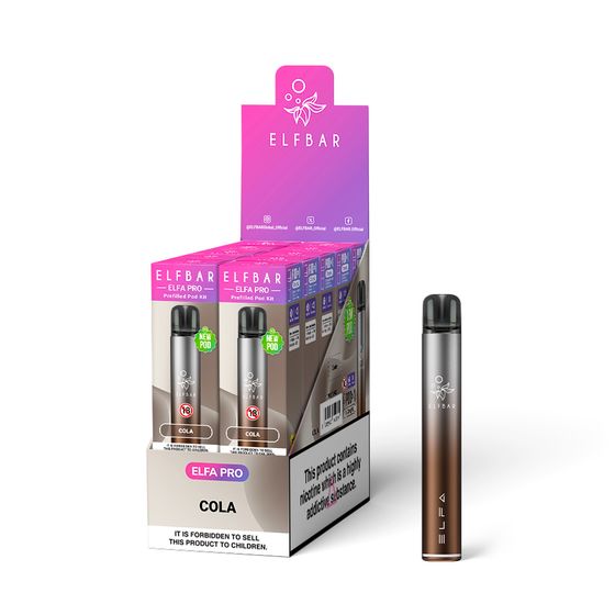 authentic [NEW] ELFBAR ELFA PRO V2 Prefilled Pod Starter Kit