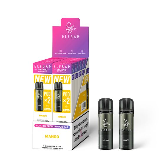 UK wholesale [NEW] ELFBAR ELFA PRO V2 Prefilled Pod×2 (UK)