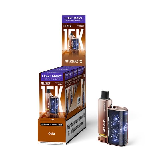 LOST MARY NERA15K Refillable Kit (UK) 1PC UK store