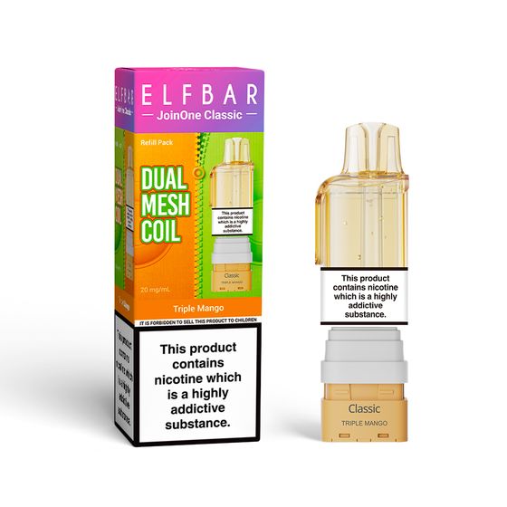 authentic [Coming Soon] ELFBAR JoinOne Classic Refill Pack Flavor: Triple Mango