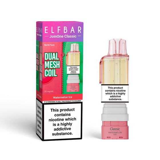 UK shop [Coming Soon] ELFBAR JoinOne Classic Refill Pack Flavor: Watermelon Ice