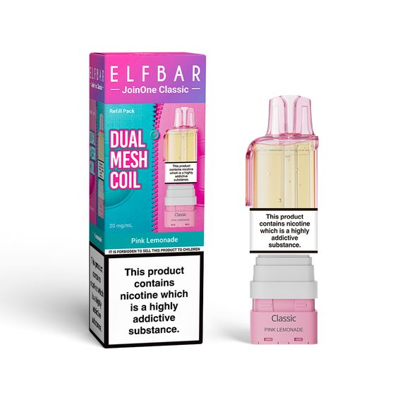 [Coming Soon] ELFBAR JoinOne Classic Refill Pack Flavor: Pink Lemonade UK wholesale