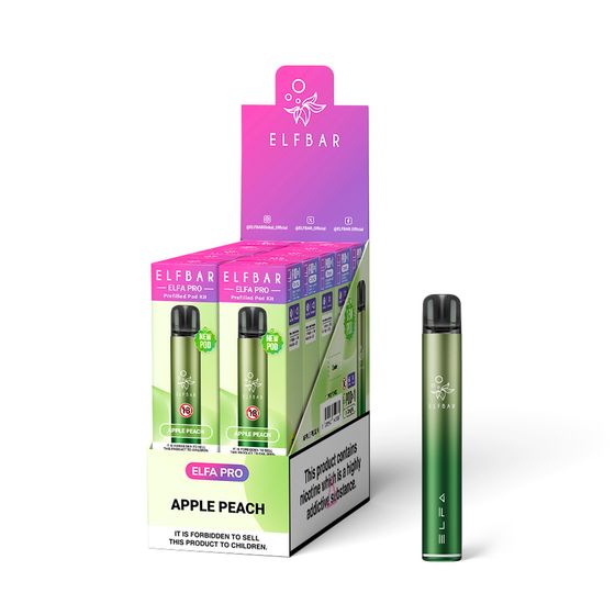 UK store [NEW] ELFBAR ELFA PRO V2 Prefilled Pod Starter Kit