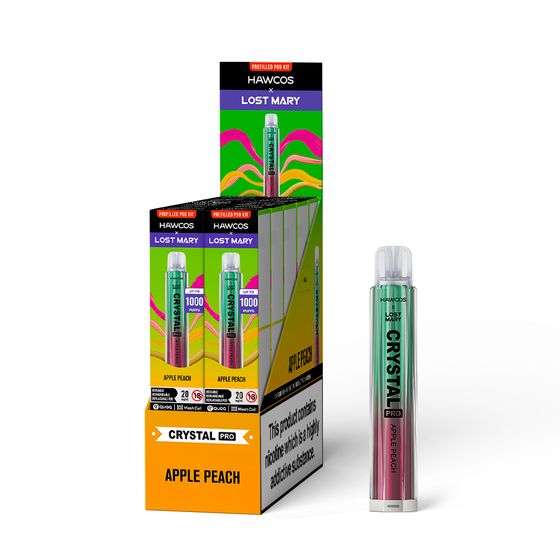 HAWCOS × LOST MARY Crystal Pro KIT (UK) 1PC authentic
