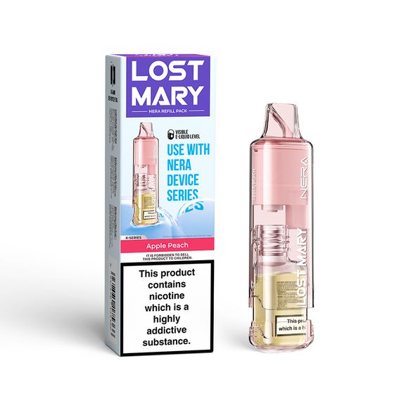for wholesale LOST MARY NERA PUREVIEW Refill Pack Flavor: Apple Peach