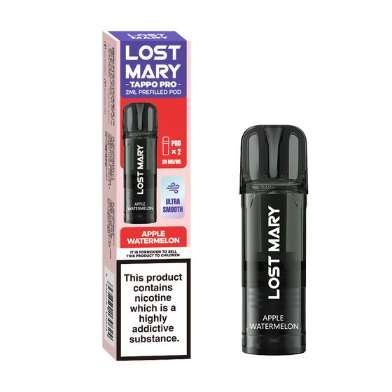 LOST MARY TAPPO PRO 2ML Prefilled Pod × 2 Flavor: Apple Watermelon wholesale