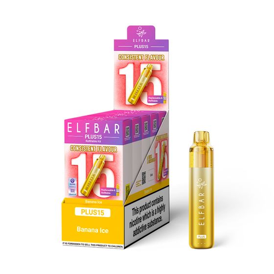 ELFBAR PLUS15 Refillable Kit UK shop
