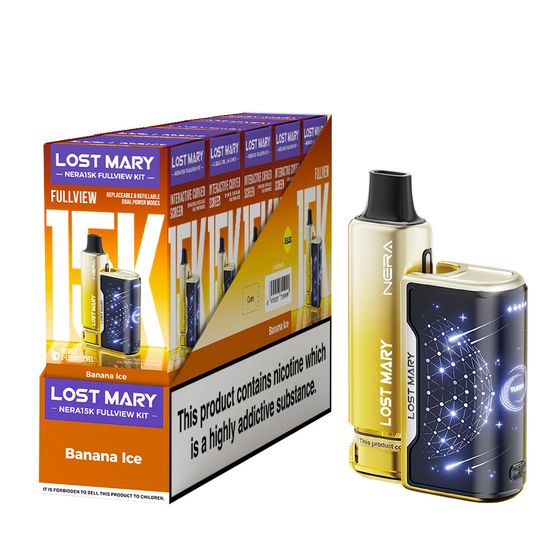 LOST MARY NERA15K Refillable Kit UK wholesale