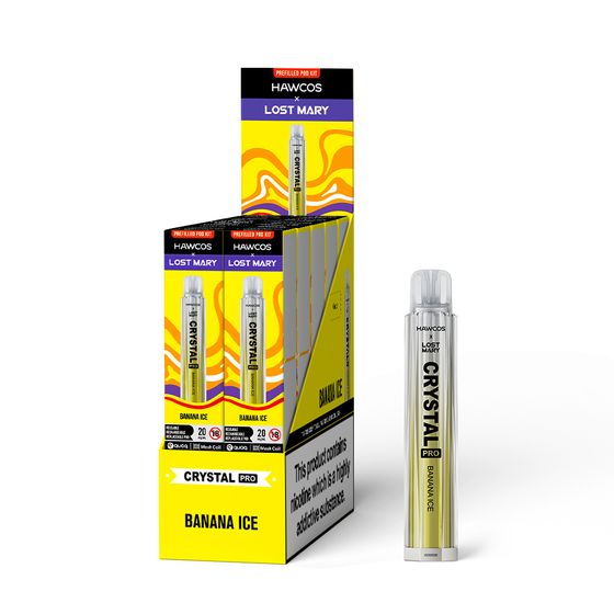 HAWCOS × LOST MARY Crystal Pro KIT (UK) 1PC for wholesale
