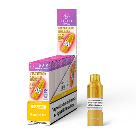 wholesale ELFBAR PLUS50 Refill pack (UK)